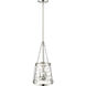 Adabella 3 Light 11.75 inch Polished Nickel Indoor Pendant Ceiling Light